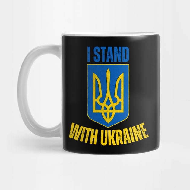 I Stand With Ukraine by Creatifly Graphic Tees